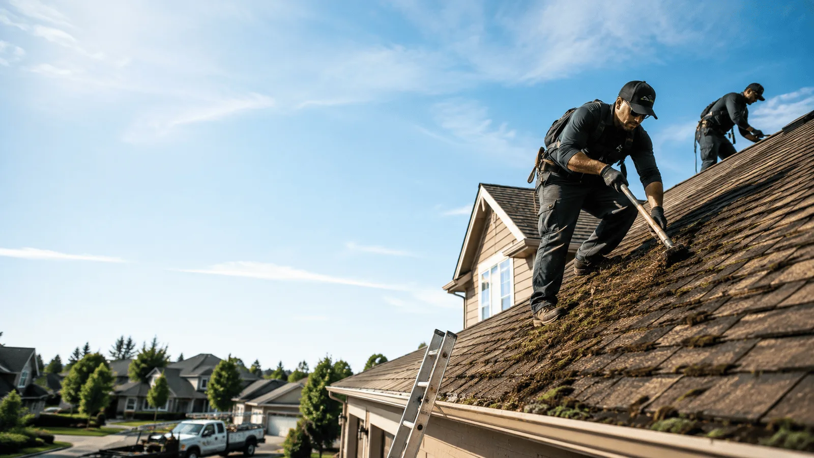 Roof Moss Removal in Thrall, TX near me